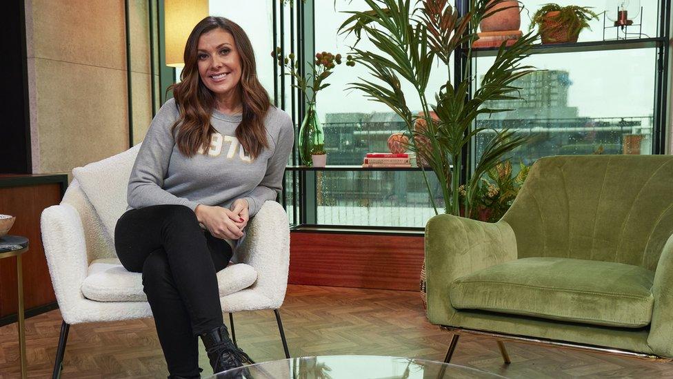 Kym Marsh in new Morning Live studio