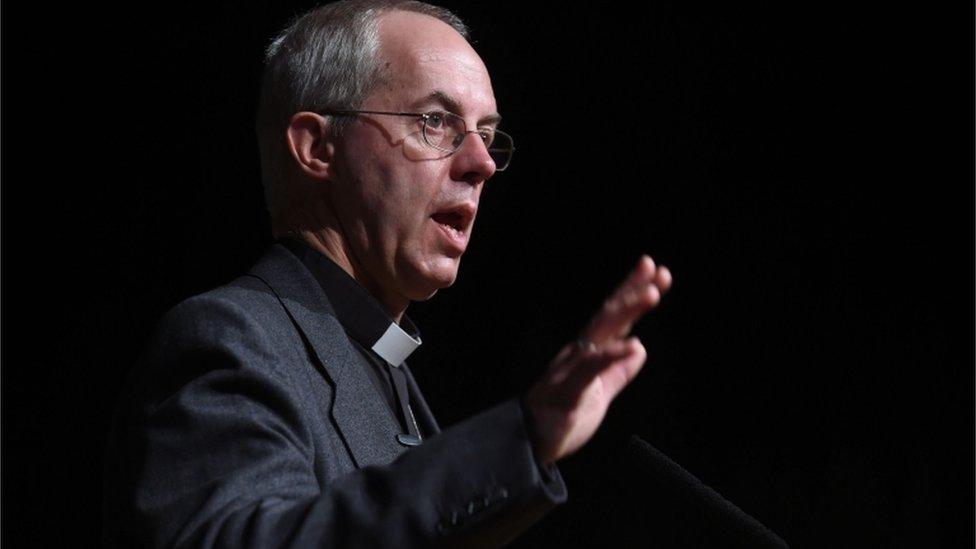 Archbishop of Canterbury Justin Welby