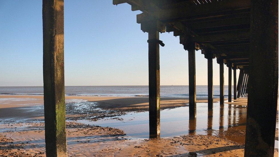 Lowestoft beach