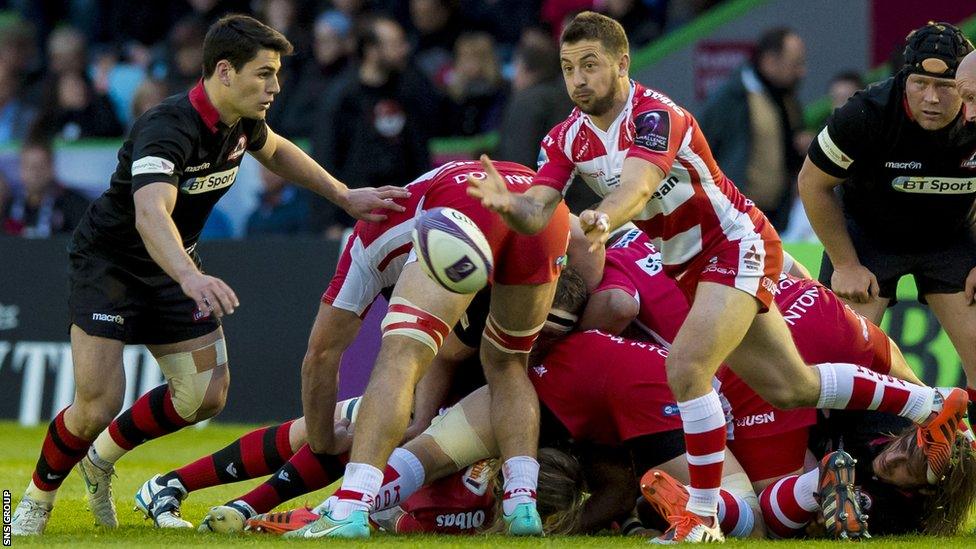 Greig Laidlaw in action