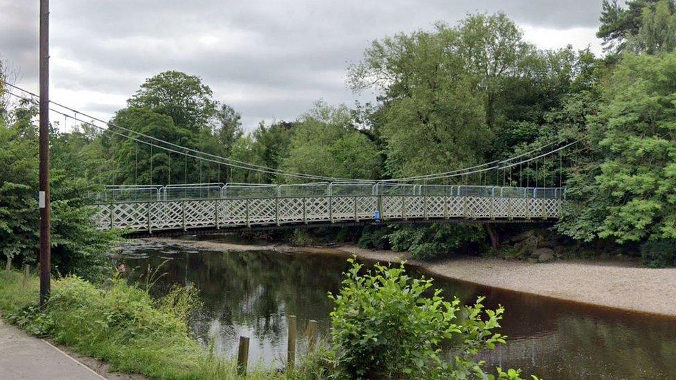 Ilkley Suspension Bridge