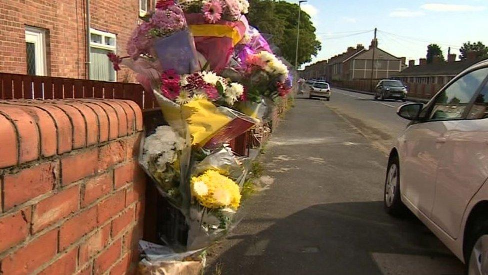 Scene of Bedlington fatal crash