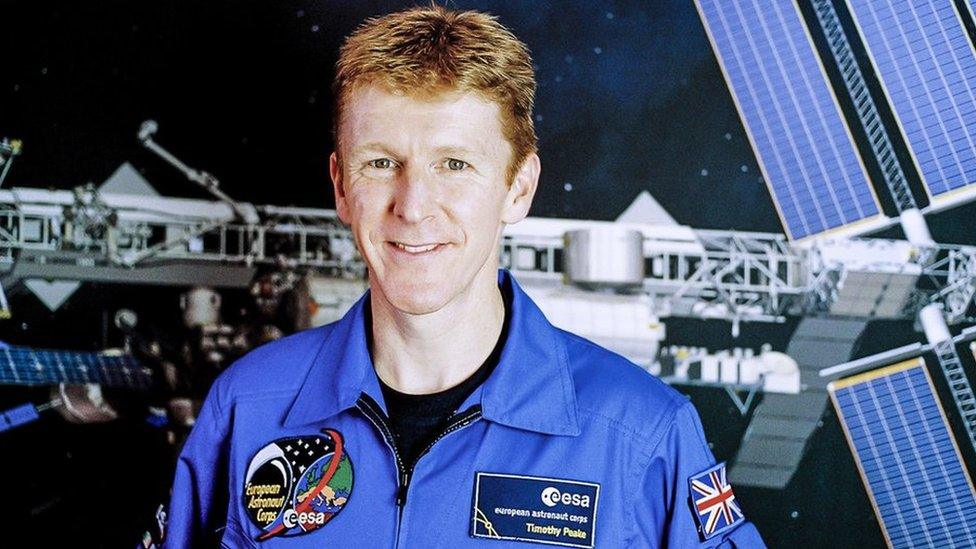 Astronaut Tim Peake