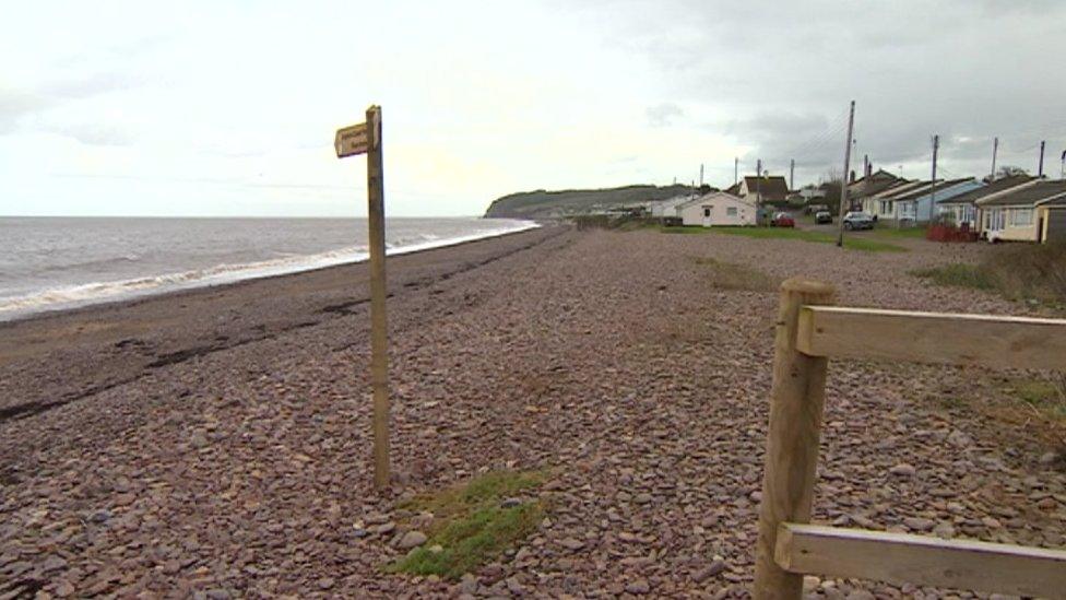 Coastal path Somerset