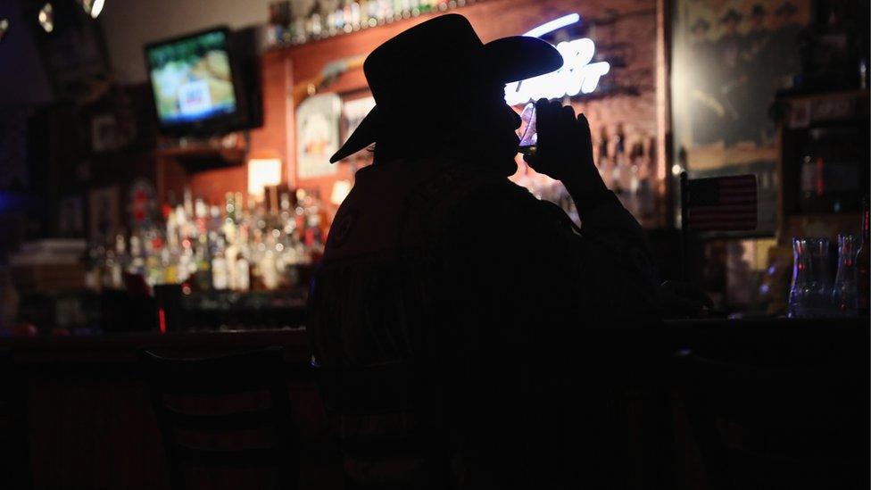 Man in bar