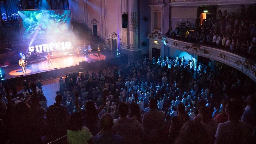 The church had previously held a Surge conference at the Usher Hall