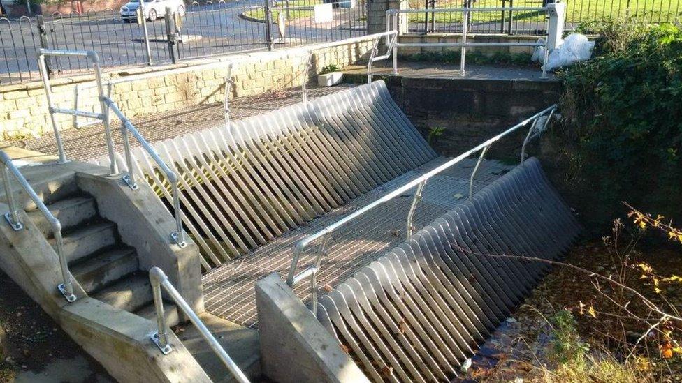 Flood camera at Middlesbrough