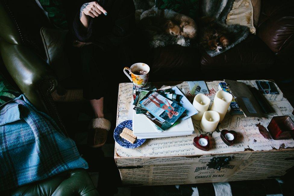 Melanie Semple's coffee table