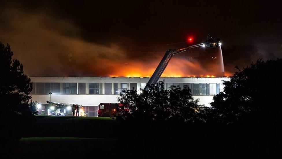 Fire at Braeview Academy