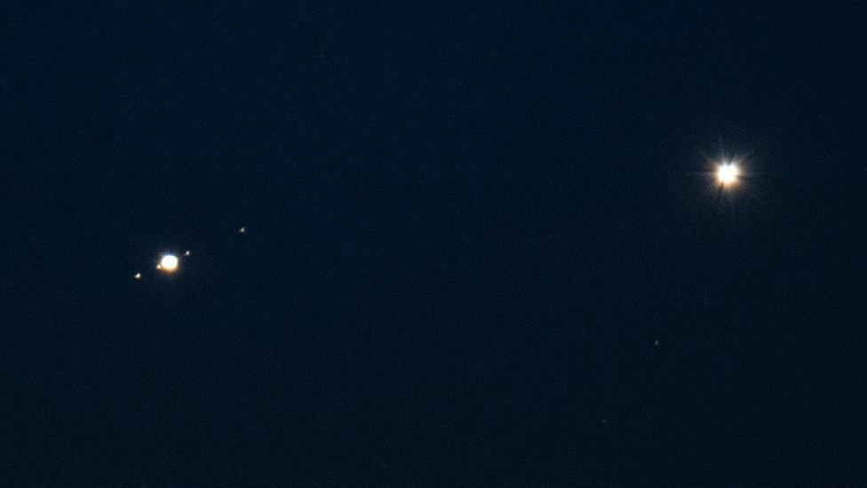 Venus and Jupiter have been drawing closer together all week