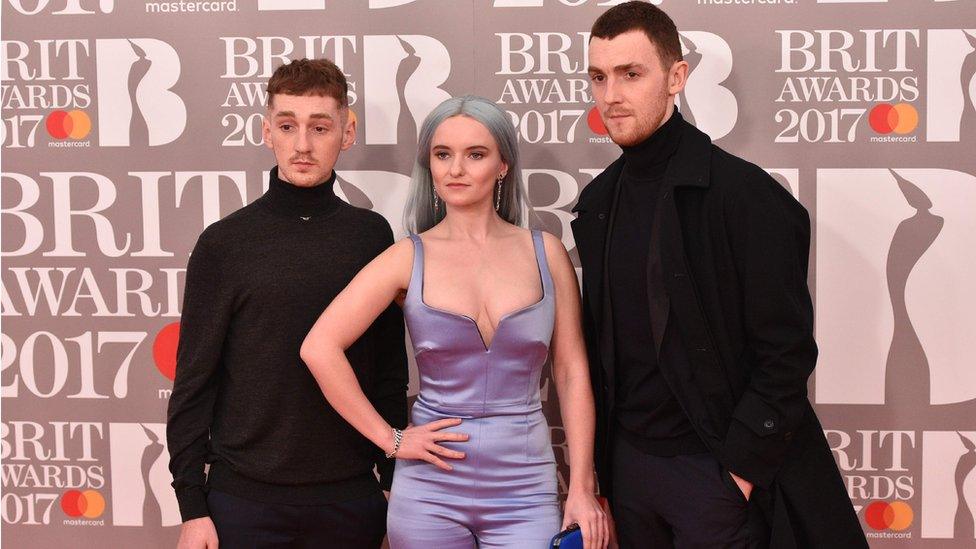 Clean Bandit -Luke Patterson, Grace Chatto and Jack Patterson