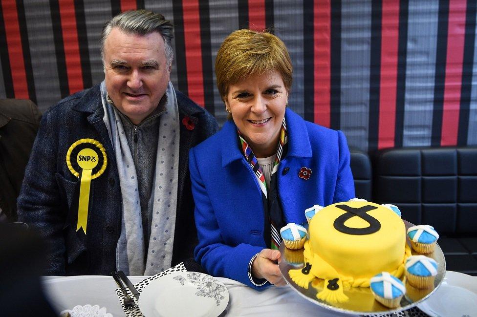 John Nicolson and Nicola Sturgeon