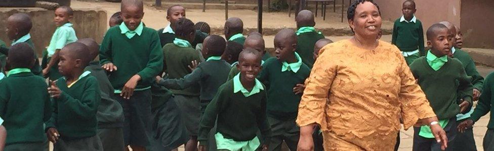 Sarah Nyota, head teacher at Roysambu Primary School