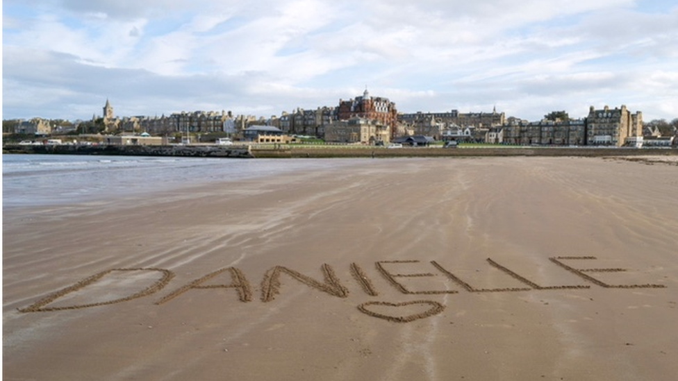 St Andrew's Beach, Scotland.