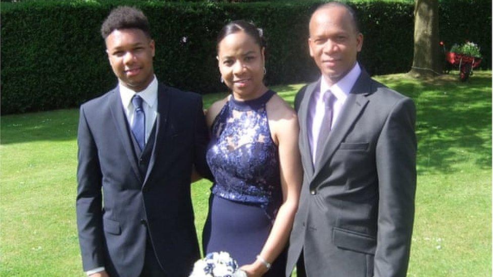 Romello McCook, Vivienne McCook and Lawrence McCook