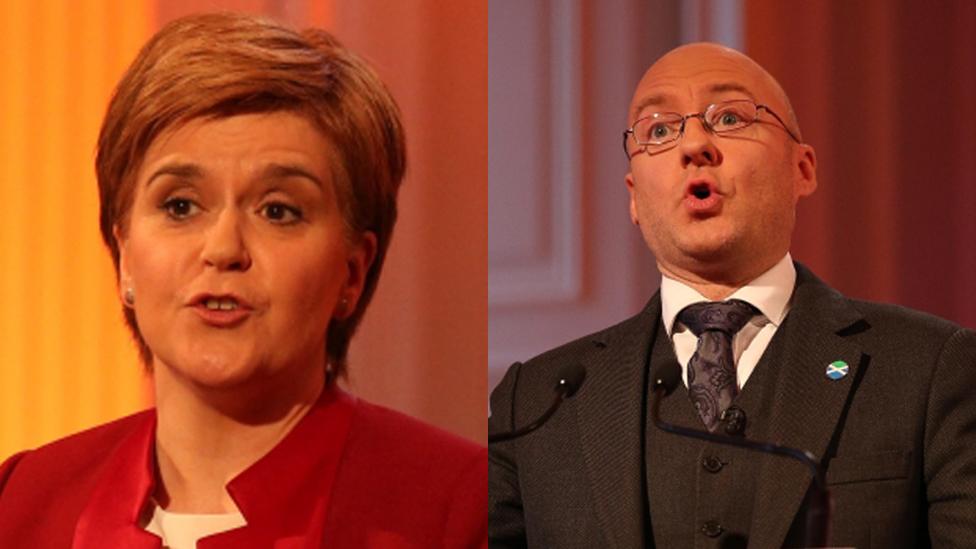 nicola sturgeon and patrick harvie