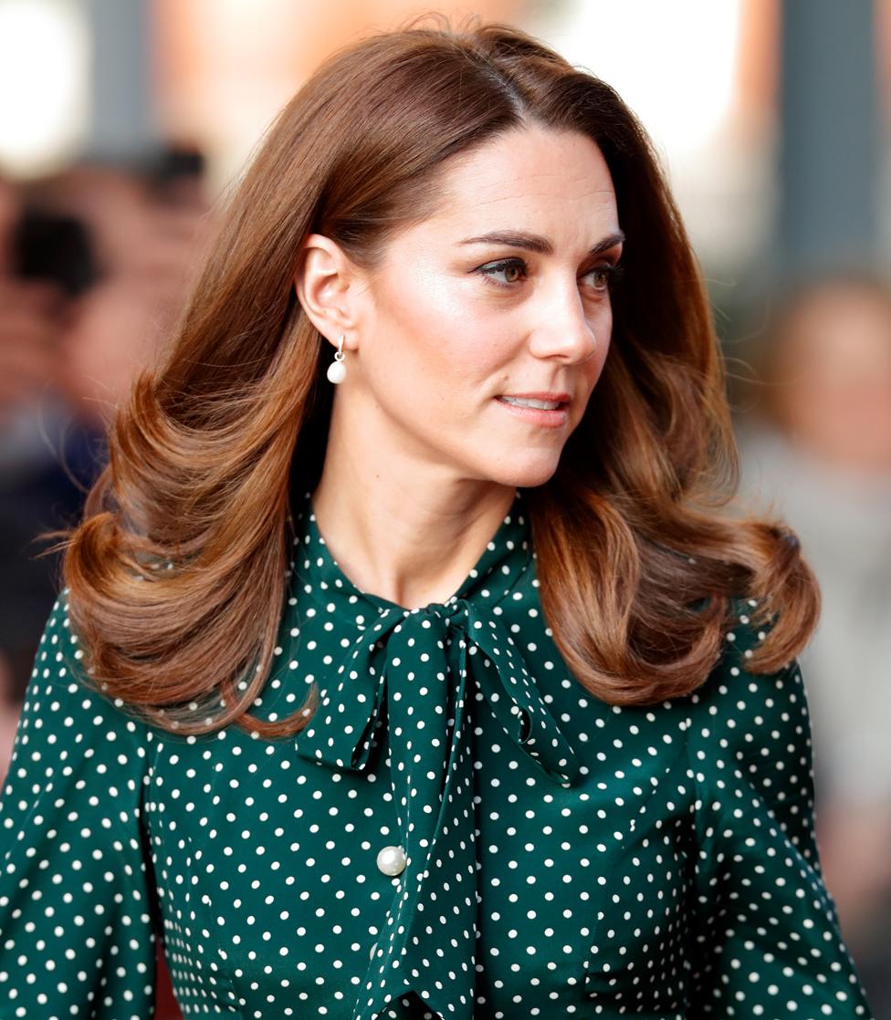 Catherine, Duchess of Cambridge visits Evelina London Children's Hospital on December 11, 2018 in London, England