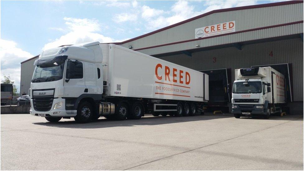 Creed Foodservice truck