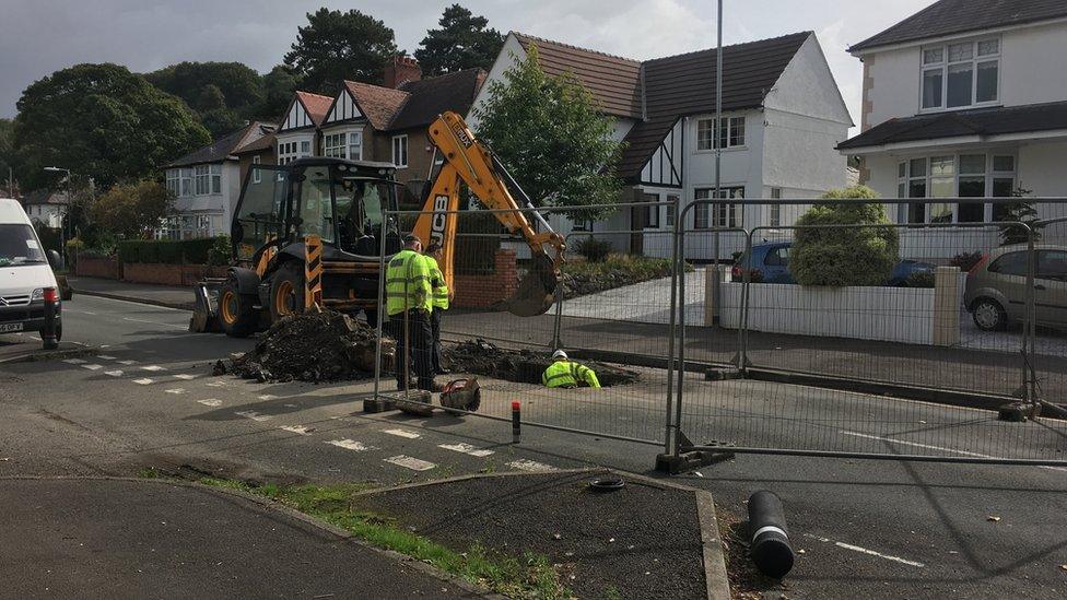 Sinkhole repairs