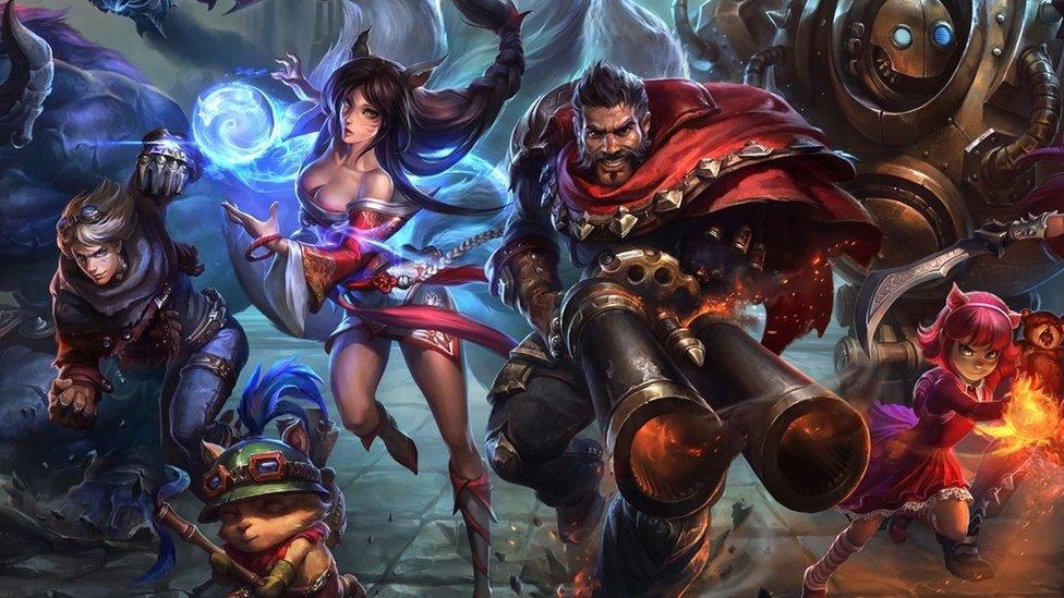 Characters from League of Legends