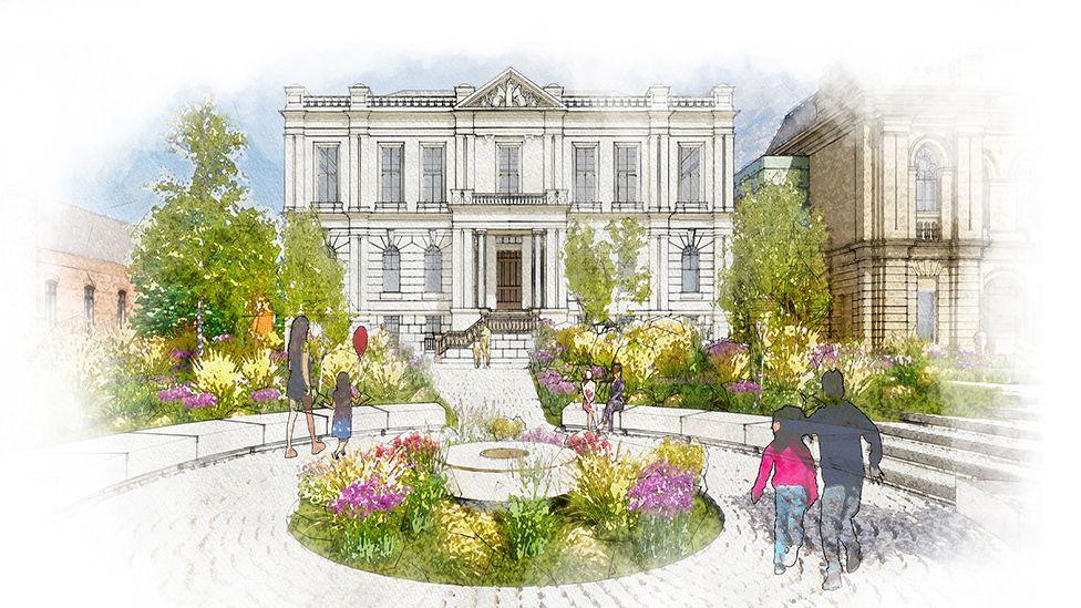 Artist's impression of how the Southport Legacy Project community space will look