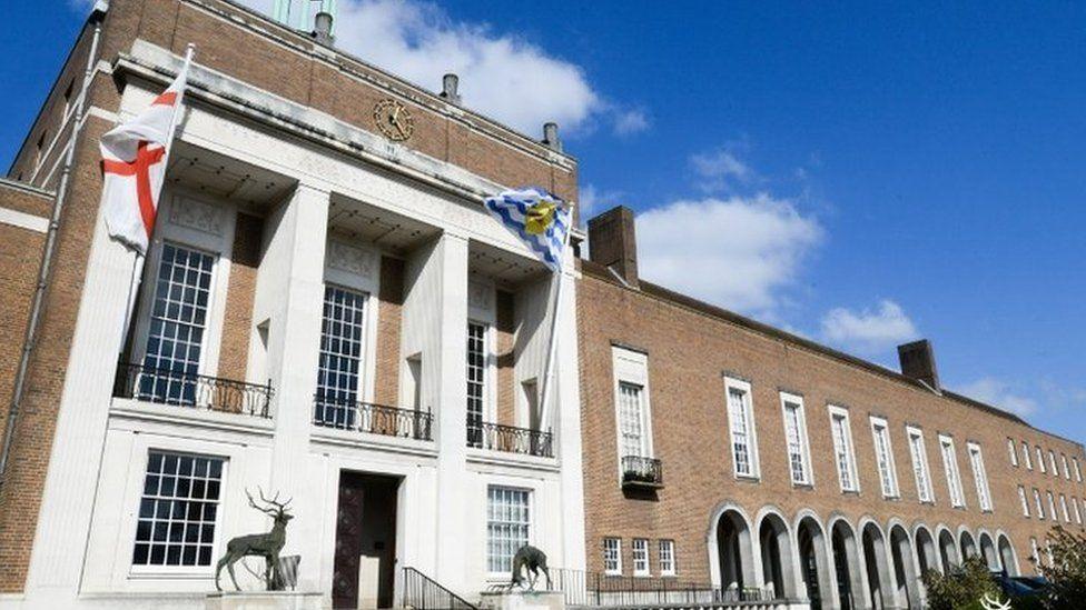 Hertfordshire County Council headquarters in Hertford