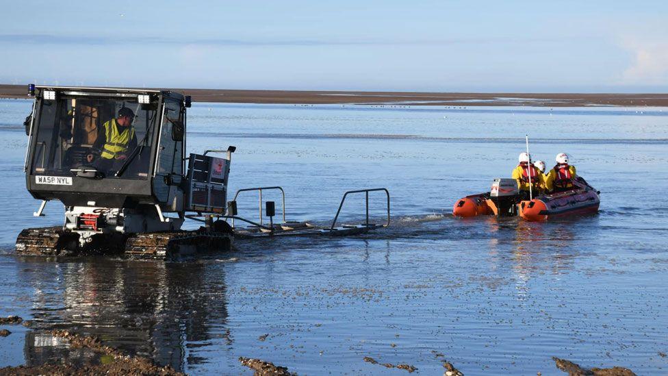 Wells RNLI volunteers 