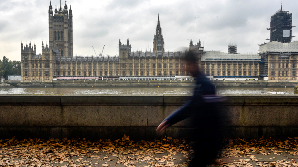 Exterior of the Palace of Westminster