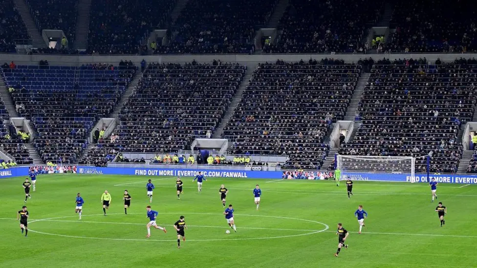 'It's out of this world' - Everton fans get first glimpse of new stadium