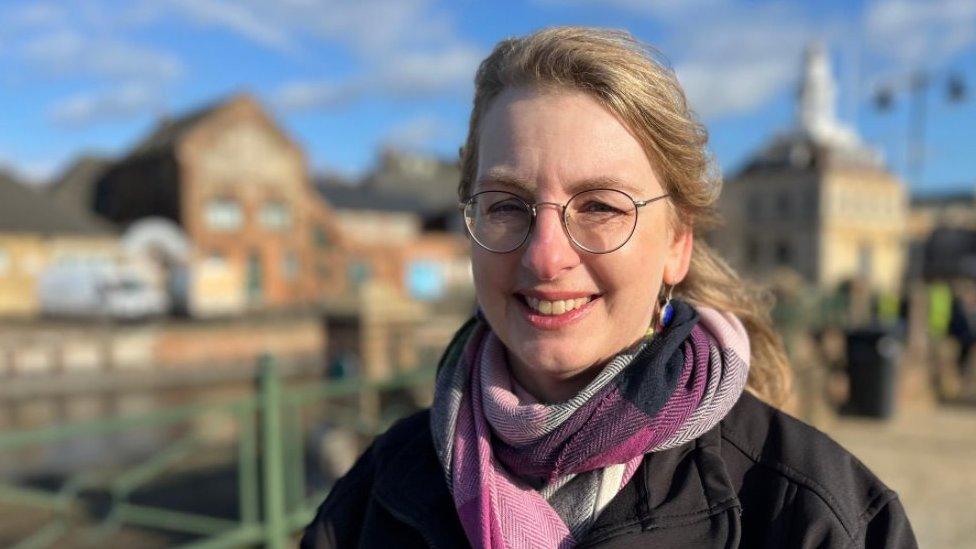 Caroline Douglass from the Environment Agency, in King's Lynn