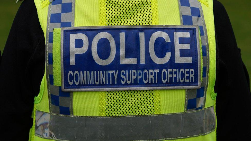 A police community support officer