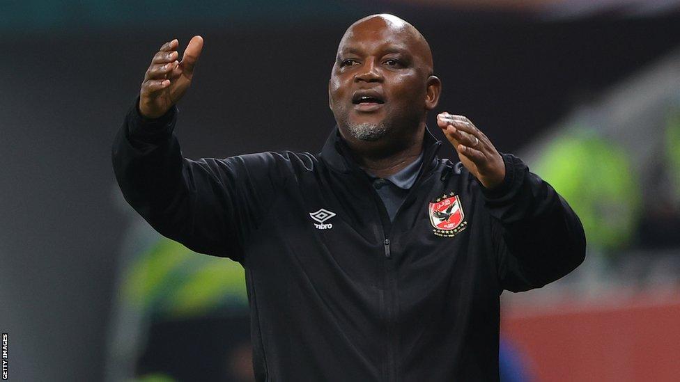 Al Ahly's South African coach Pitso Mosimane