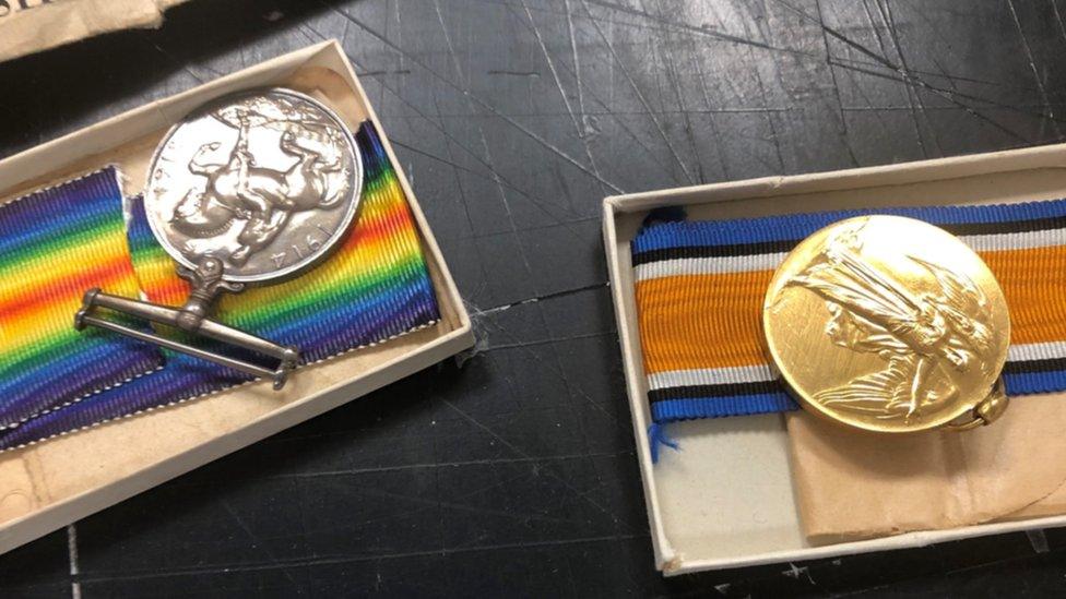 Keith’s Grandad's medals