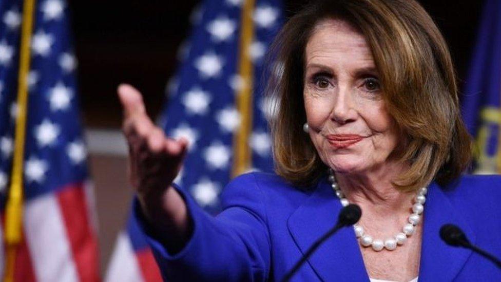 Nancy Pelosi is House of Representatives Speaker