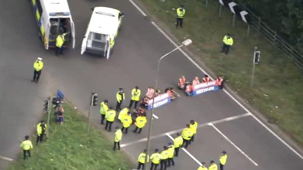 Insulate Britain M25 protest