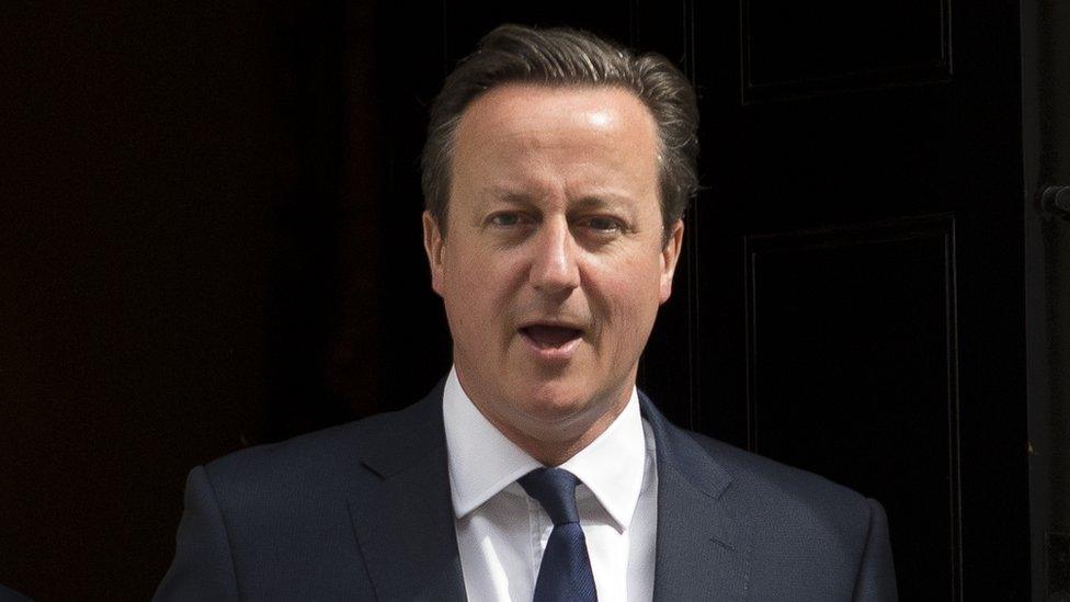 Prime Minister David Cameron