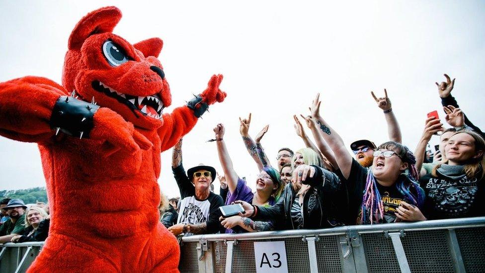 Crowd at Download 2018