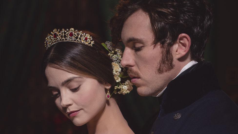 Jenna Coleman and Tom Hughes in Victoria