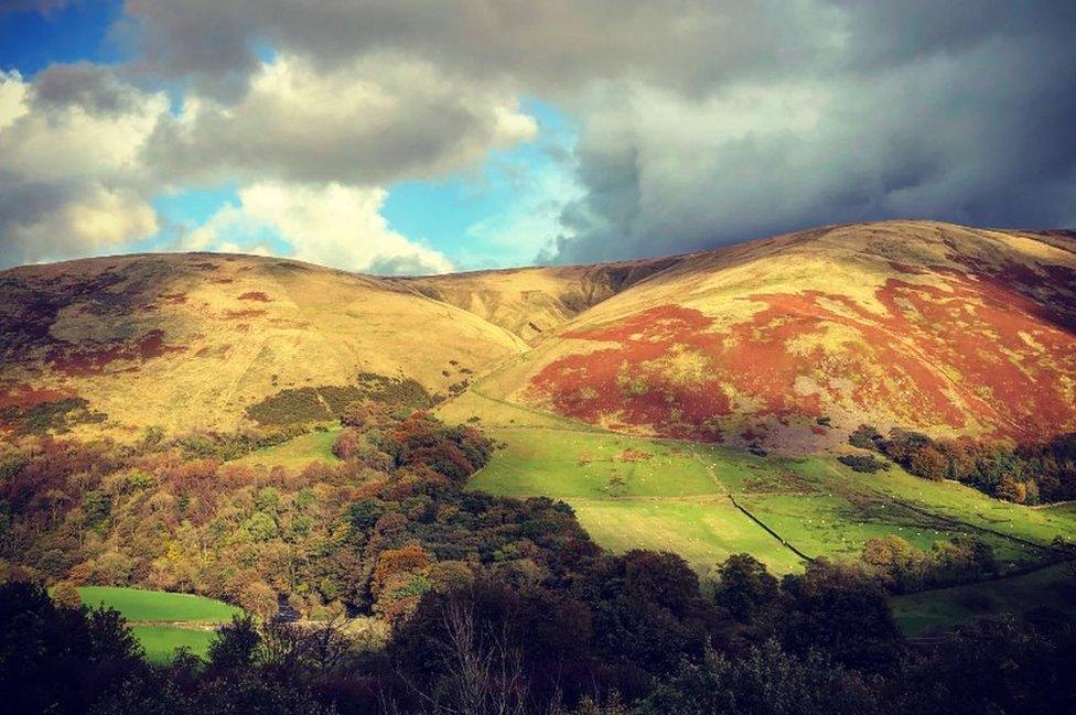 Hills in Cumbria