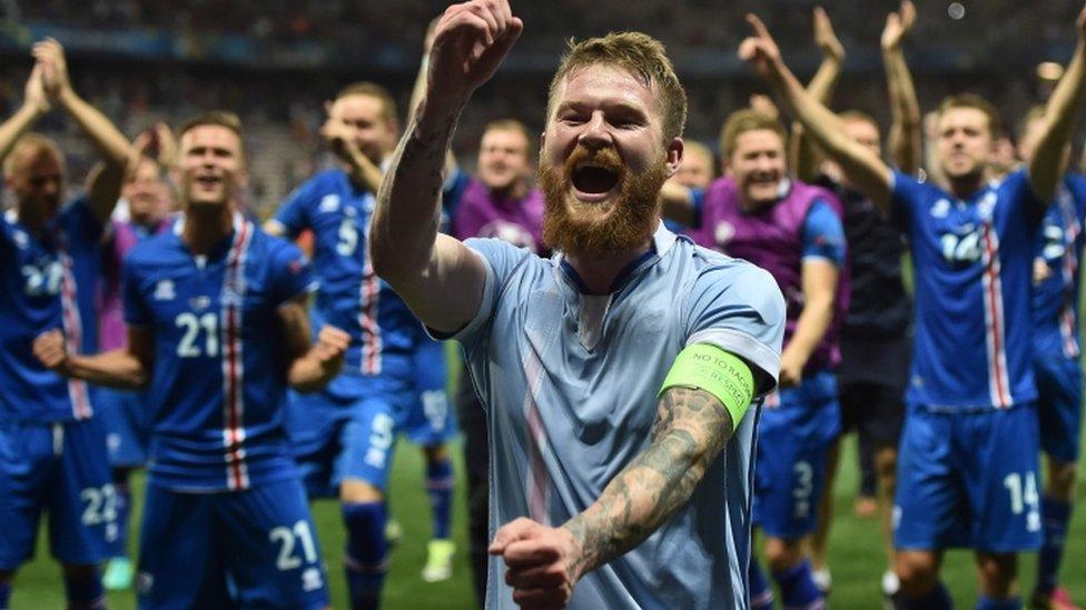 Iceland celebrate