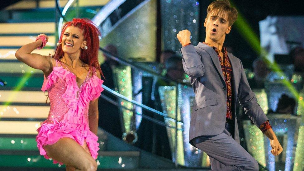 Dianne Buswell and Joe Sugg