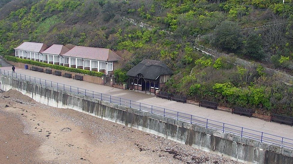 The Eastbourne shelter where Jennifer Kiely's body was found