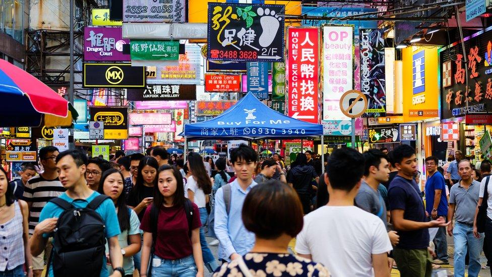 streets of hong kong
