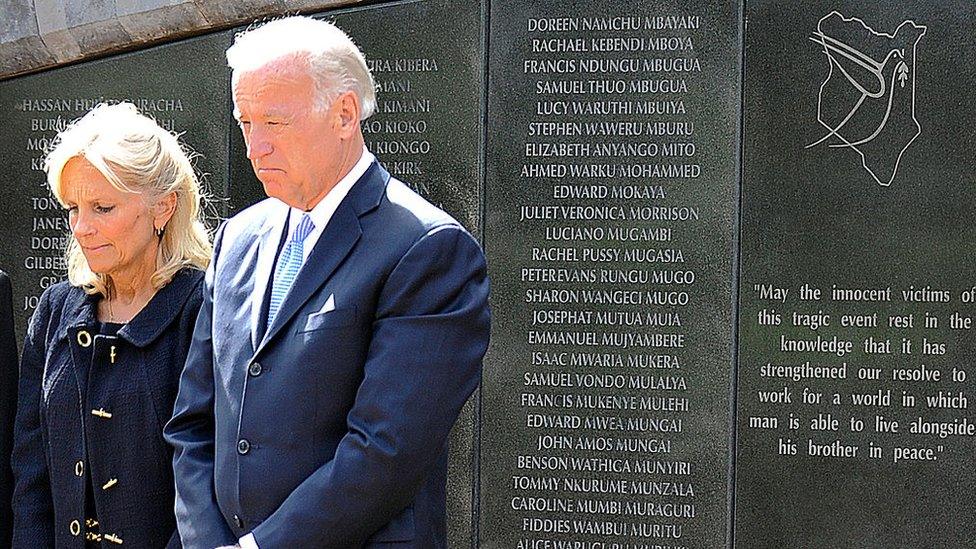 Joe Biden and his wife Jill Biden