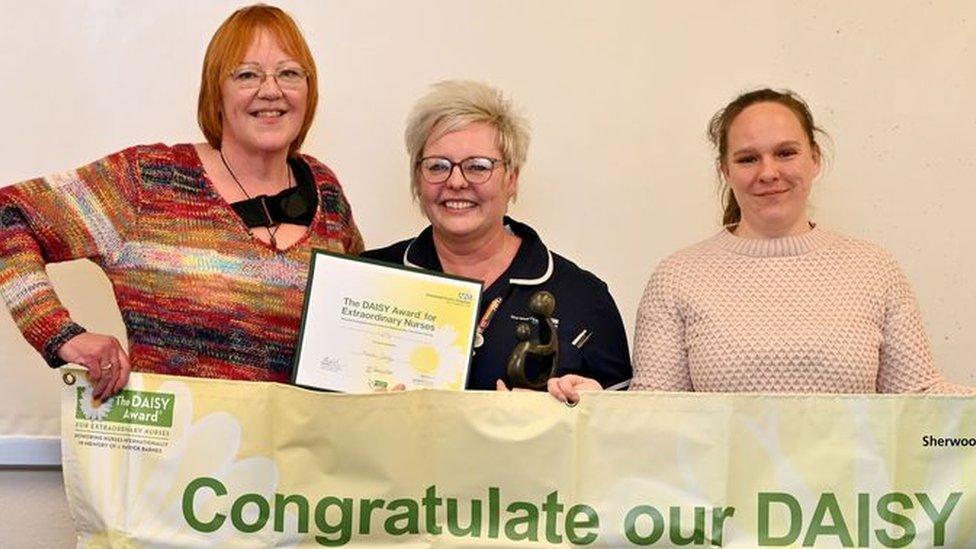 Michelle Wilkinson, Keela Darby and Katherine Wilkinson