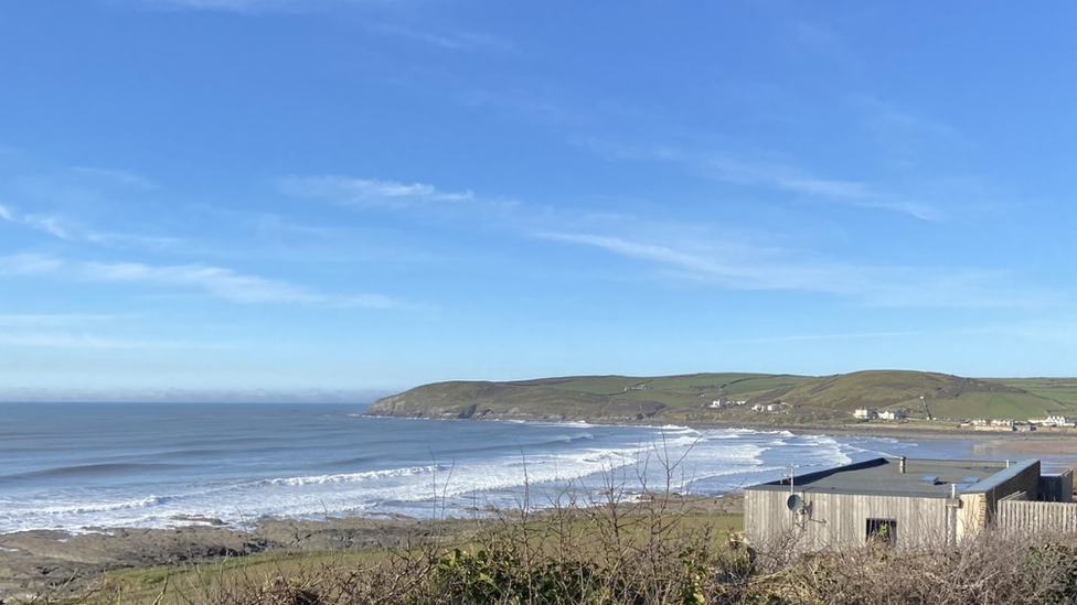 Baggy Point near Croyde in North Devon