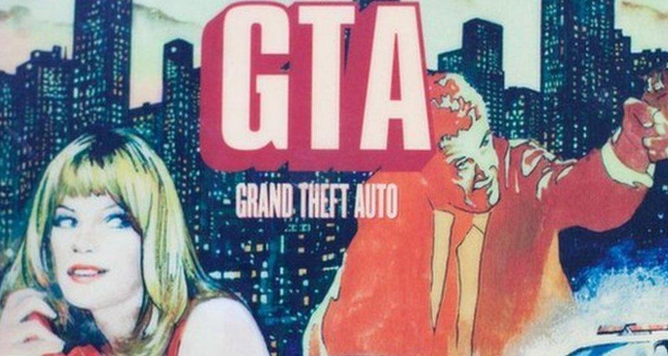 Grand Theft Auto artwork