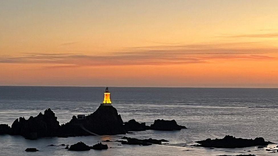 Illuminated Corbière Lighthouse