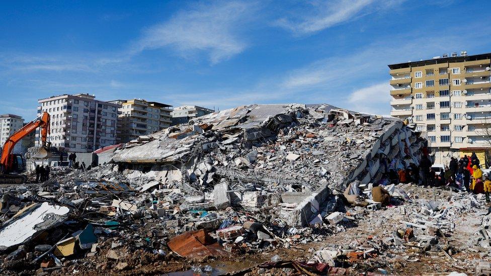 Aftermath of the deadly earthquake in Kahramanmaras