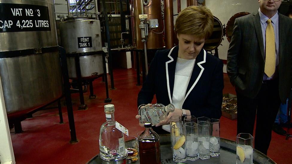 Sturgeon gin